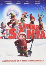 Cover art for Saving Santa : Adventures of a Time-Traveling Elf