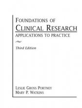 Cover art for Foundations of Clinical Research: Applications to Practice (3rd Edition)