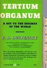 Cover art for Tertium Organum the Third Canon of Thought - A Key to the Enigmas of the World