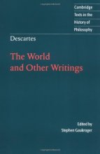 Cover art for Descartes: World & Other Writings (Cambridge Texts in the History of Philosophy)
