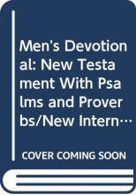 Cover art for Men's Devotional: New Testament With Psalms and Proverbs/New International Version/Navy Bonded Leather