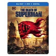 Cover art for DCU: The Death of Superman Limited Edition Steelbook (Blu-Ray + DVD + Digital)