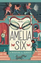 Cover art for The Amelia Six (Amelia Earhart)