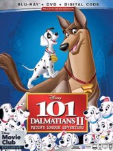 Cover art for 101 Dalmatians 2: Patch's London Adventure [Blu-ray + DVD + Digital HD]
