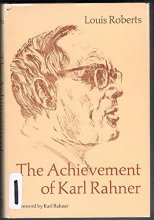 Cover art for The achievement of Karl Rahner