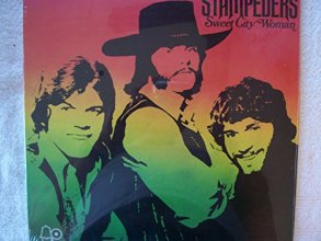 Cover art for STAMPEDERS Sweet City Woman USA LP 1970s