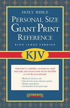 Cover art for KJV Reference Bible, Personal-Sized, Giant Print - Imitation Leather, Burgundy