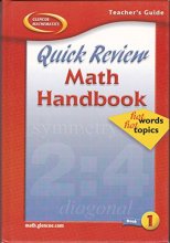 Cover art for Quick Review Math Handbook Hot Words, Hot Topics, Book 1, Teacher's Guide