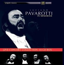 Cover art for In Memoriam live concert collection 10 CD box set