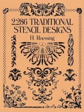 Cover art for 2,286 Traditional Stencil Designs (Dover Pictorial Archive)