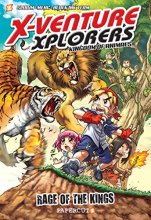 Cover art for X-Venture Xplorers #1: The Kingdom of Animals--Lion vs Tiger (X-Venture Explorers, 1)