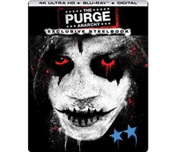 Cover art for The Purge: Anarchy Limited Edition Steelbook (4K UHD+BluRay+Digital)