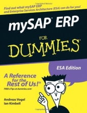 Cover art for mySAP ERP For Dummies