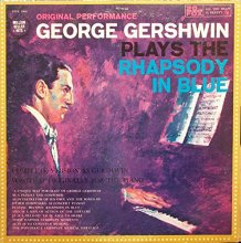 Cover art for George Gershwin Plays the Rhapsody in Blue [Vinyl]