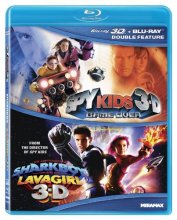 Cover art for Spy Kids 3D: Game Over /The Adventures Of Sharkboy and Lavagirl - Double Feature [Blu-ray]