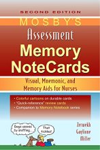 Cover art for Mosby's Assessment Memory NoteCards: Visual, Mnemonic, and Memory Aids for Nurses