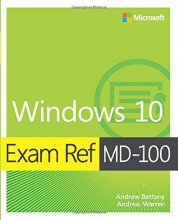Cover art for Exam Ref MD-100 Windows 10