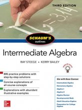 Cover art for Schaum's Outline of Intermediate Algebra, Third Edition (Schaum's Outlines)
