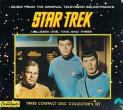 Cover art for Star Trek: Music From The Original Television Soundtracks, Volumes One, Two And Three Box set, Soundtrack Edition by Various, Various Artists (1993) Audio CD