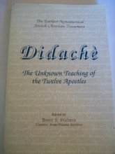 Cover art for Didache: The Unknown Teaching of the Twelve Apostles