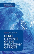 Cover art for Hegel: Elements of the Philosophy of Right (Cambridge Texts in the History of Political Thought)