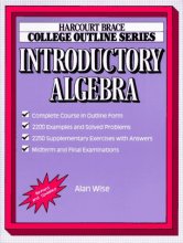 Cover art for College Outline for Introductory Algebra (Books for Professionals)