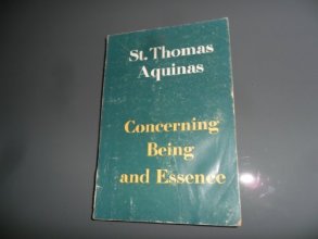 Cover art for Concerning Being and Essence