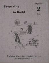 Cover art for Preparing to Build: English 2 Tests (Building Christian English Series)