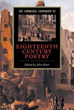Cover art for Camb Companion Eightnth-Cent Poetry (Cambridge Companions to Literature)