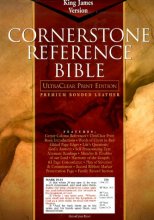 Cover art for Cornerstone (Ultraclear Print) Reference Bible (King James Version)