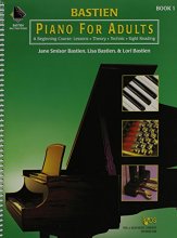 Cover art for KP1B - Bastien Piano for Adults, 1 Book Only: A Beginning Course: Lessons, Theory, Technic, Sight Reading