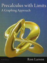 Cover art for Precalculus with Limits: A Graphing Approach