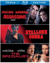 Cover art for Assassins / Cobra / The Specialist (Triple Feature) [Blu-ray]