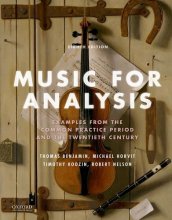 Cover art for Music for Analysis: Examples from the Common Practice Period and the Twentieth Century