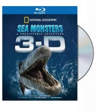 Cover art for National Geographic: Sea Monsters - A Prehistoric Adventure (In Anaglyph 3-D) [Blu-ray]