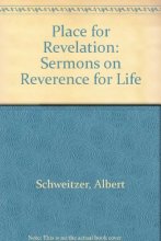 Cover art for Place for Revelation: Sermons on Reverence for Life (English and German Edition)