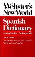 Cover art for Webster's New World Spanish Dictionary: Spanish/English English/Spanish