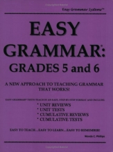 Cover art for Easy Grammar: Grades 5 & 6 (teacher's edition)