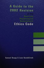 Cover art for A Guide to the 2002 Revision of the American Psychological Association's Ethics Code