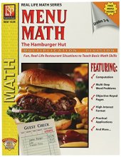 Cover art for Menu Math: The Hamburger Hut, Multiplication / Division, Grades 3-6 (Real Life Math Sereis)