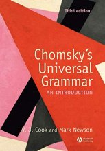 Cover art for Chomsky's Universal Grammar: An Introduction