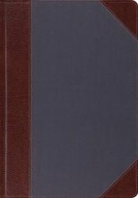 Cover art for ESV Study Bible (Brown/Slate, Portfolio Design)