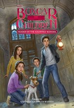 Cover art for Hidden in the Haunted School (144) (The Boxcar Children Mysteries)