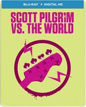 Cover art for Scott Pilgrim vs. The World - Limited Edition Steelbook (Blu-ray + Digital Copy + UltraViolet)