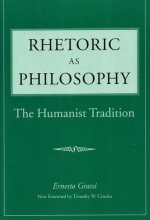 Cover art for Rhetoric as Philosophy: The Humanist Tradition (Rhetorical Philosophy & Theory)