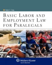 Cover art for Basic Labor & Employment Law for Paralegals, Second Edition (Aspen College)