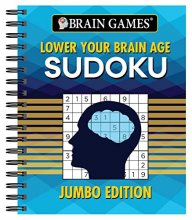 Cover art for Brain Games - Lower Your Brain Age Sudoku: Jumbo Edition