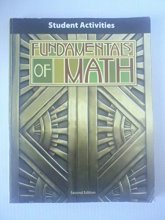 Cover art for Fundamentals of Math Student Activity Manual 2nd Edition