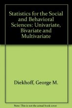 Cover art for Statistics for the Social and Behavioral Sciences: Univariate, Bivariate, Multivariate