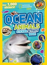 Cover art for National Geographic Kids Ocean Animals Sticker Activity Book: Over 1,000 Stickers! (NG Sticker Activity Books)
